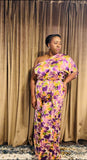Purple One Shoulder Jumpsuit